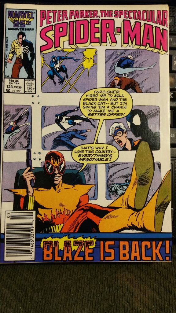 The Spectacular Spider-Man #123